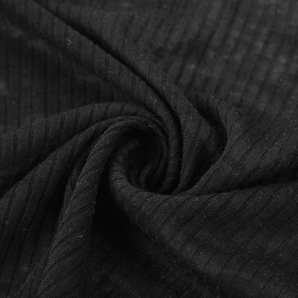 Leichtes Rayon Spandex -Schlicht