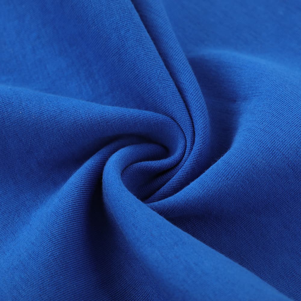 350 GSM gefärbtes Trikot gemischt Baumwoll P/D -Stoff
