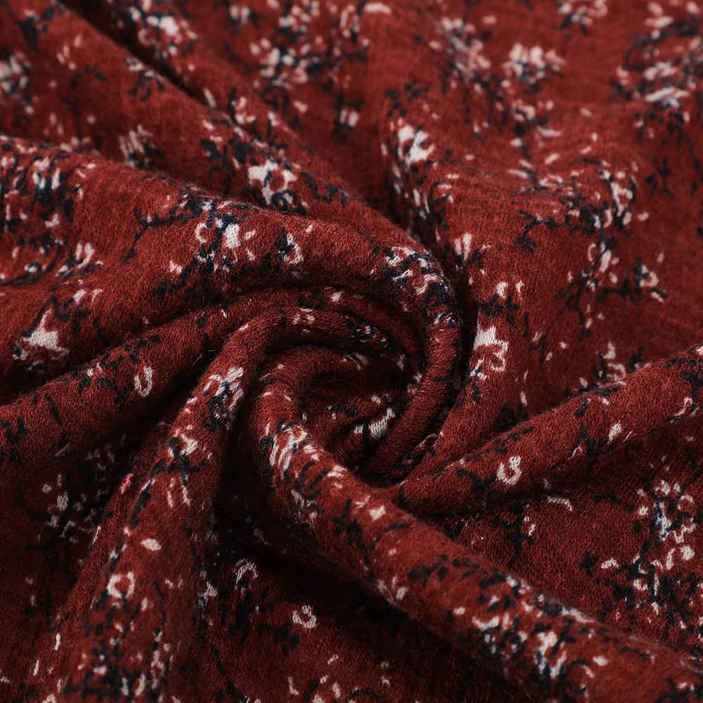 Gedruckter atmungsaktierbarer und glattes Polyester -Strick -Kleidungsstoff
